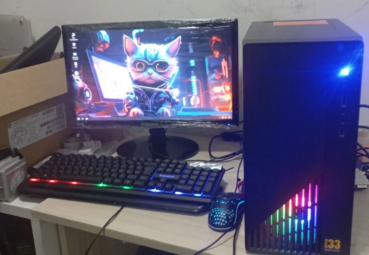 Pc gamer core i5 completo 
