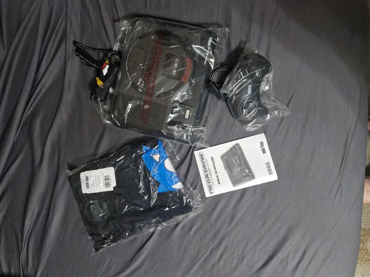 Mega drive ano 2017 novo na caixa - Foto 4