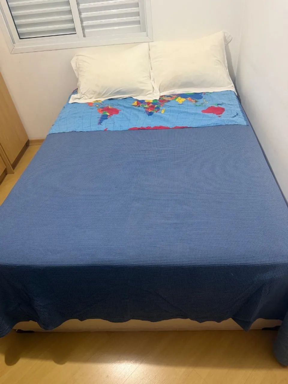 Cama box + colchão casal umaflex - Foto 3