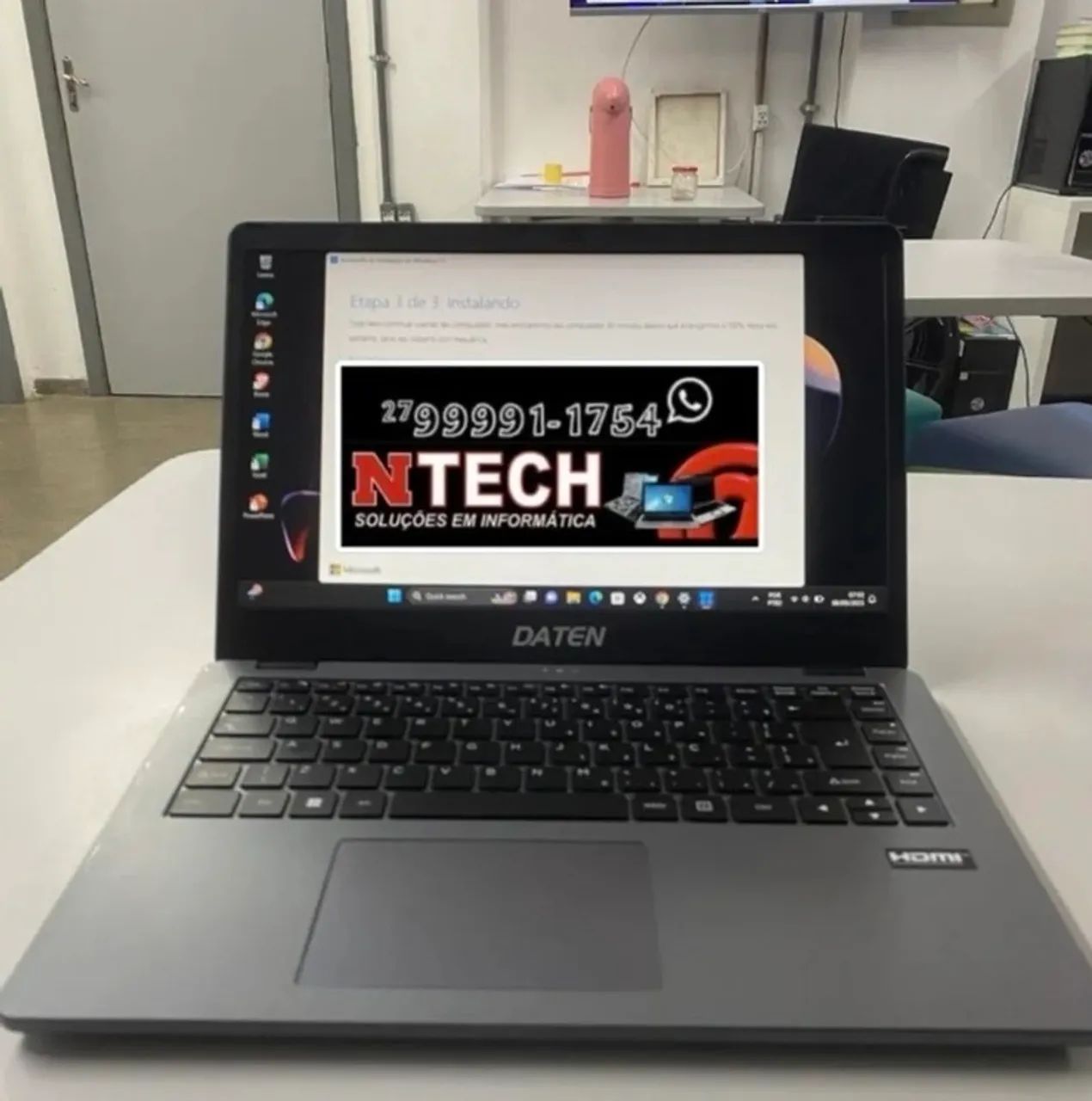 Notebook sem bateria