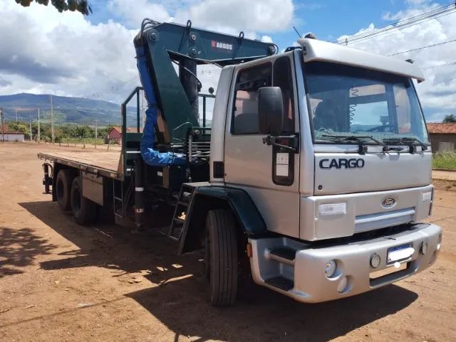 Ford Cargo com Munck Argos IM35 ? Aceito Troca - Foto 2