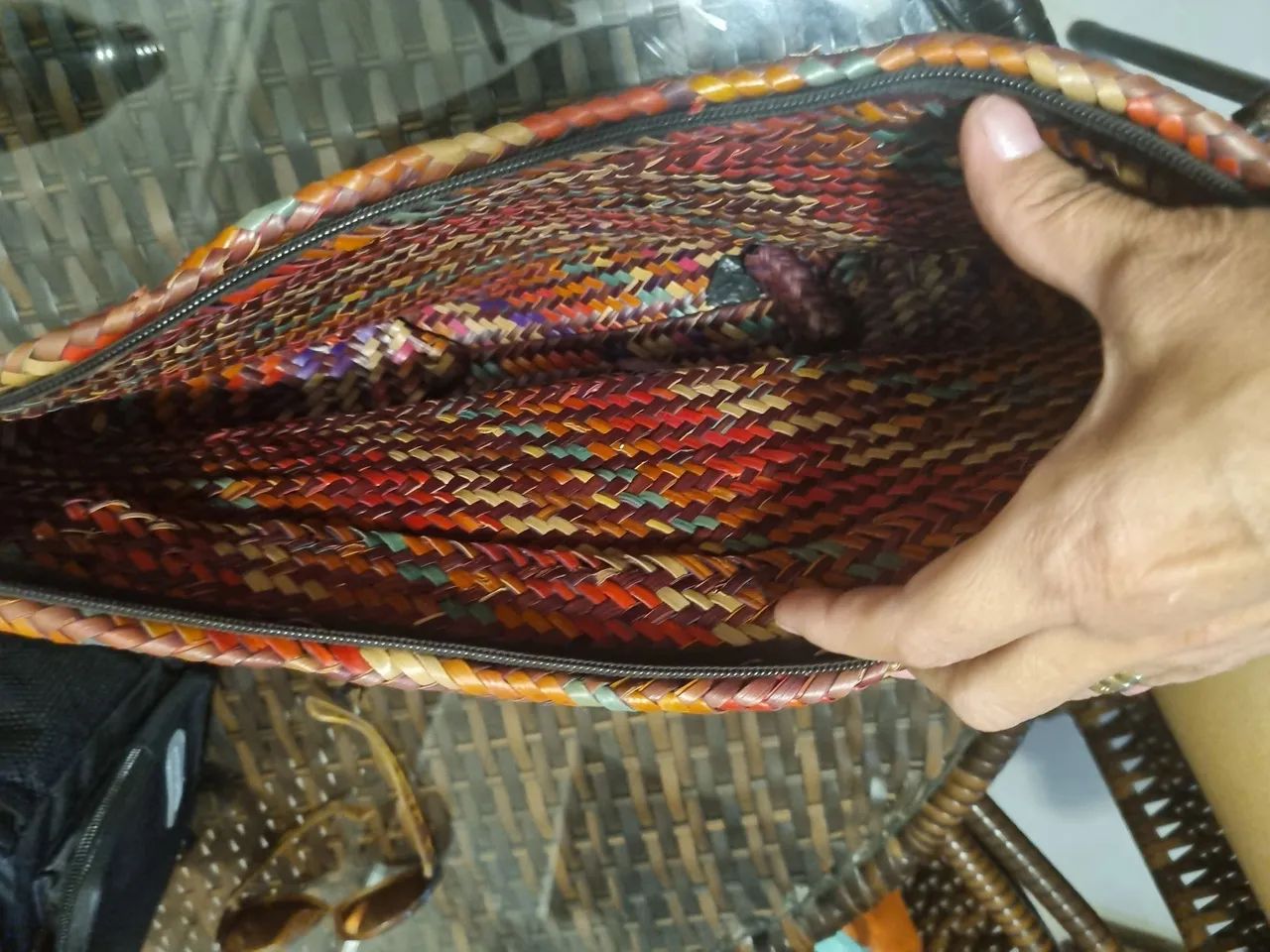 Bolsa carteira de mão - lindíssima  - Foto 2