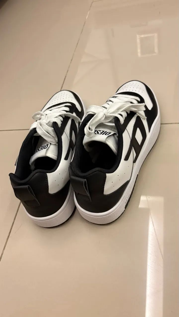 Diesel Tênis S-Ukiyo V2 Low Panda 42 - Foto 4