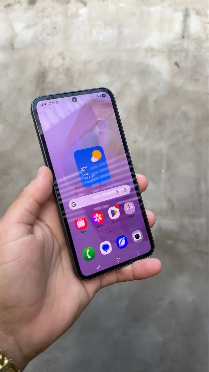 A35 5G 128gb impecável conservadíssimo  - Foto 3