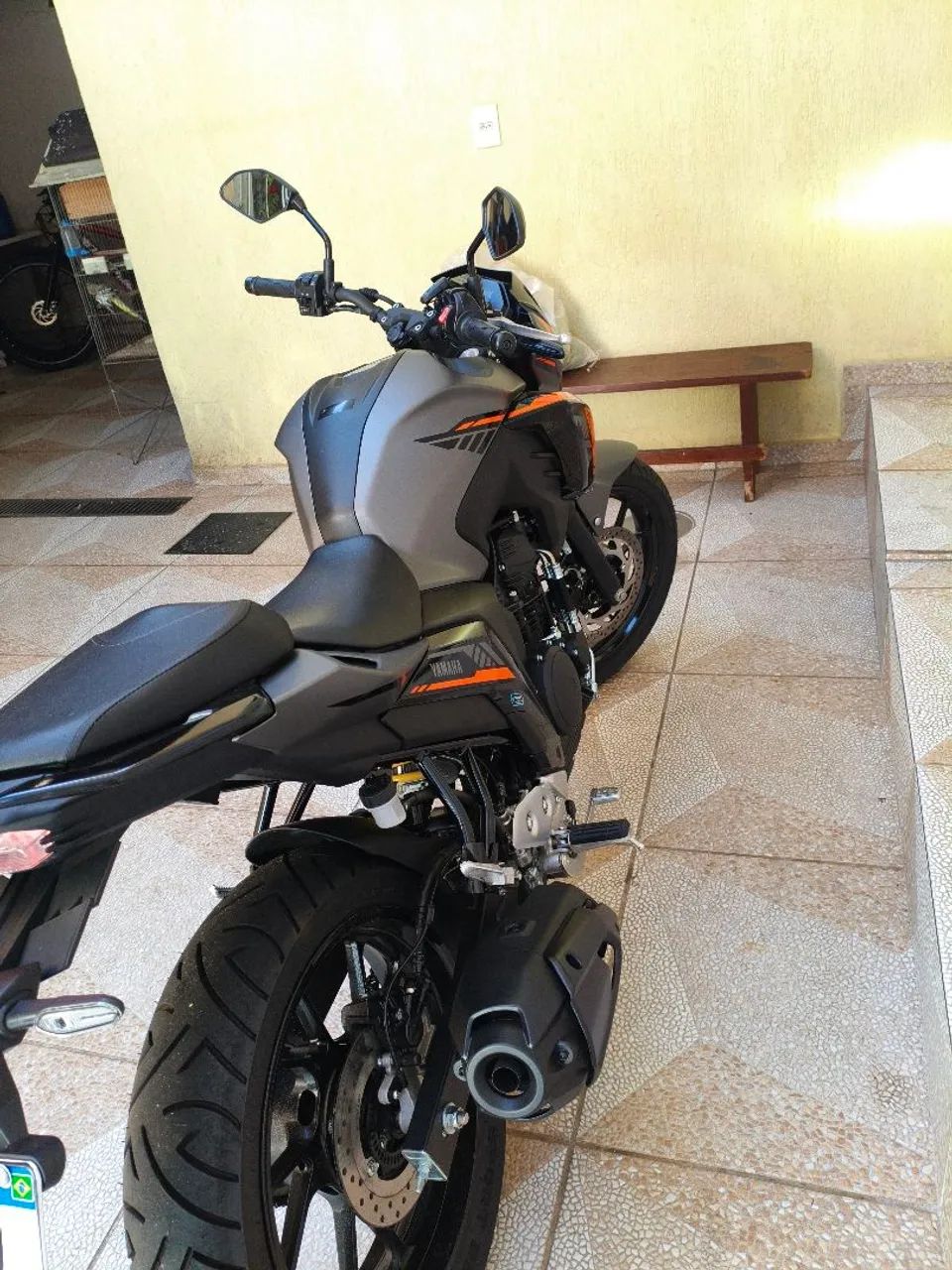 Fazer 250 cinza  - Foto 2