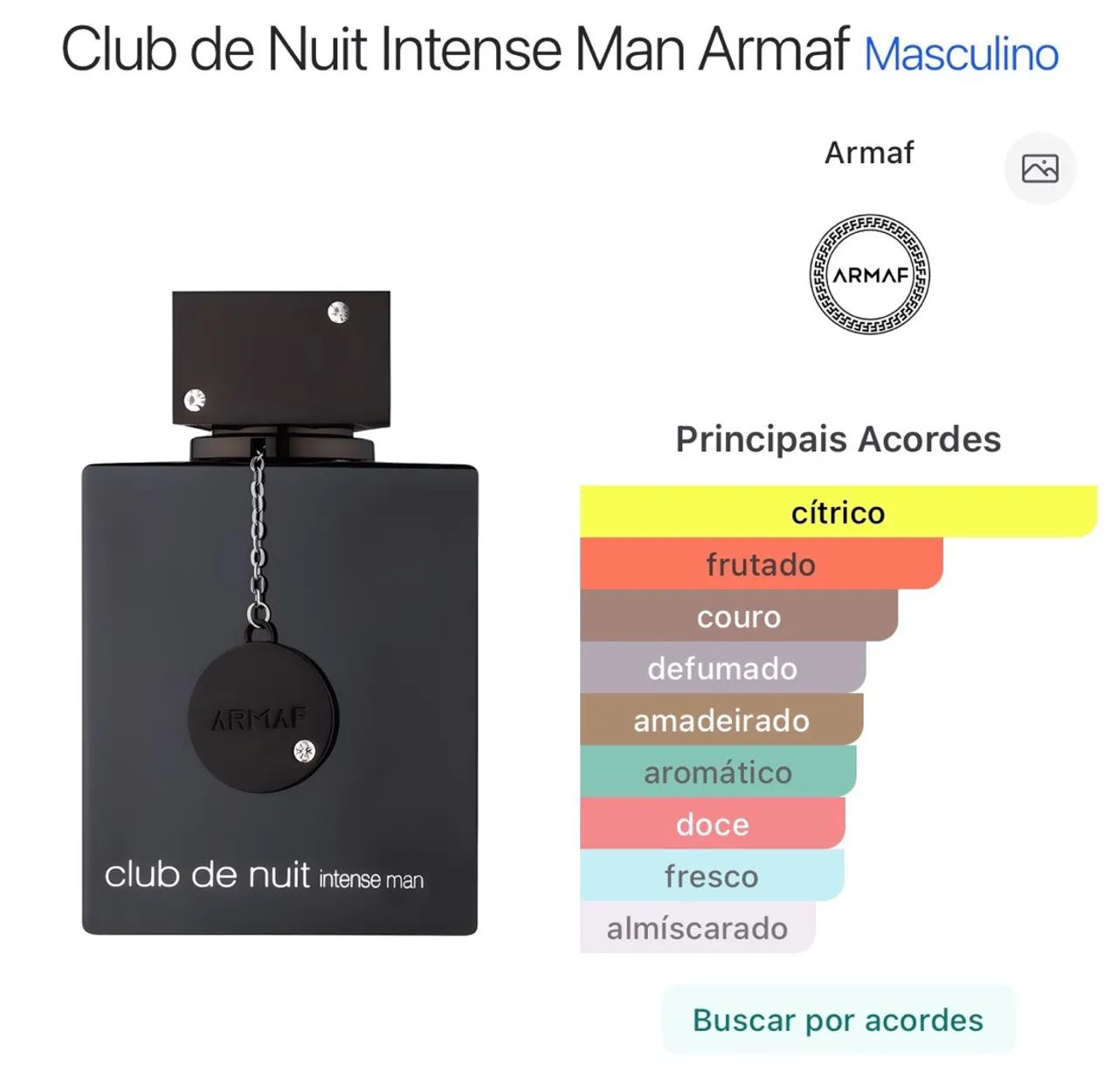 Club de Nuit Intense Men 105ml  - Foto 2