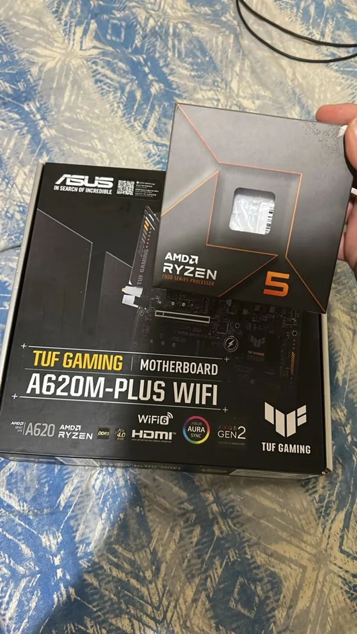 kit processador placa mãe am5
