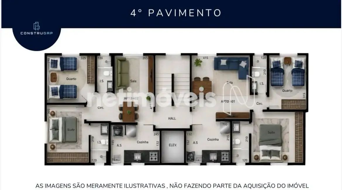 Cobertura com 03 quartos c/ suite, prédio individual. - Foto 4
