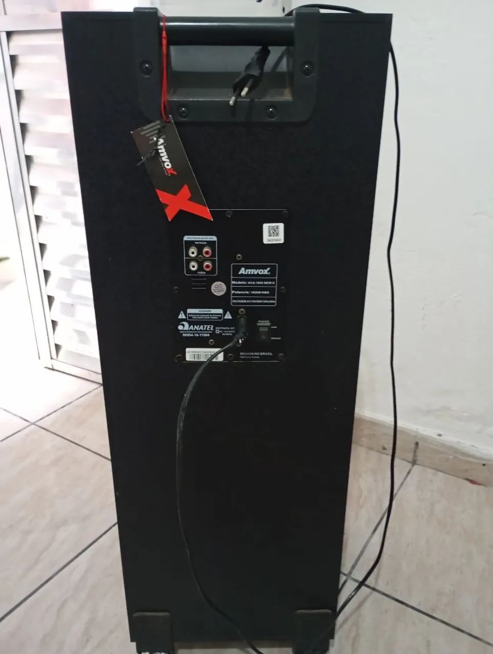 Caixa som Amvox praticamente zera/com fio /bluetooth aceito proposta