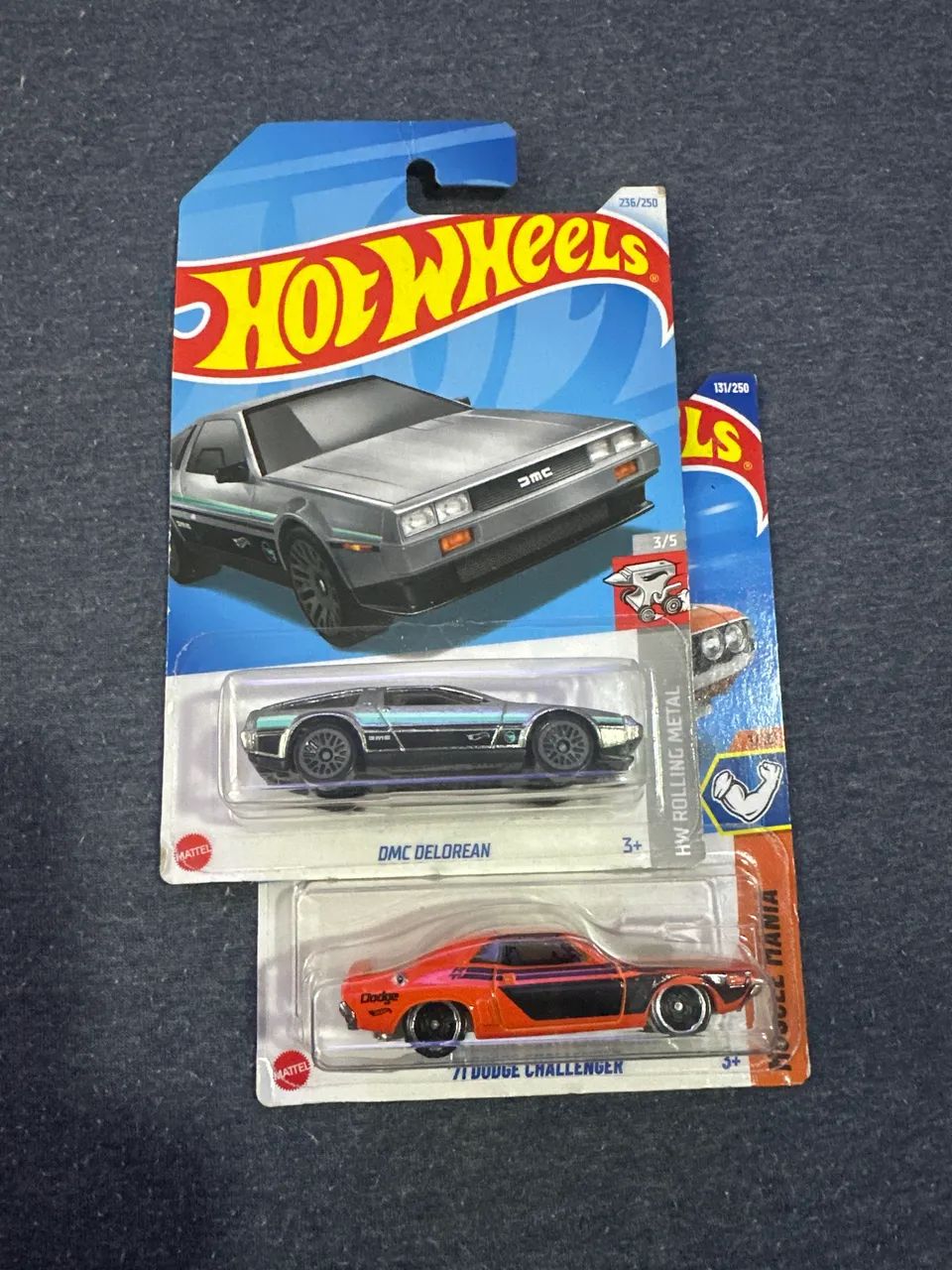Hot wheels deloren Th + dodge challenger