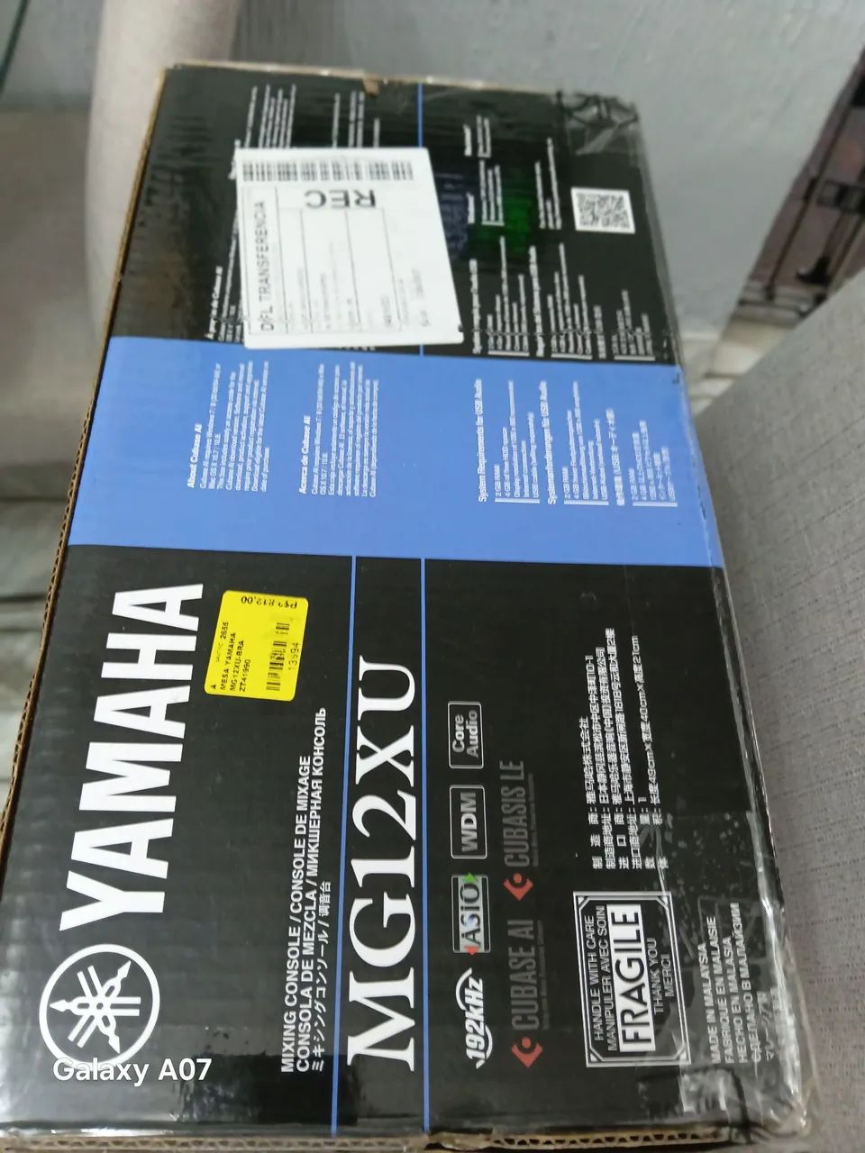 Mesa de som Yamaha Mg12xu