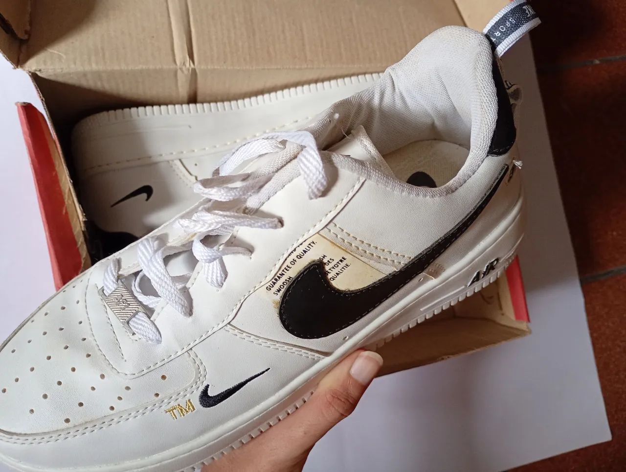 Tênis Nike air branco 42 - Foto 2