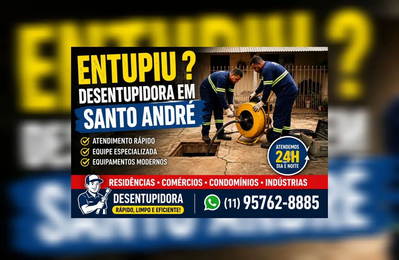 Desentupidora ? No  Caminopolis Santo André 