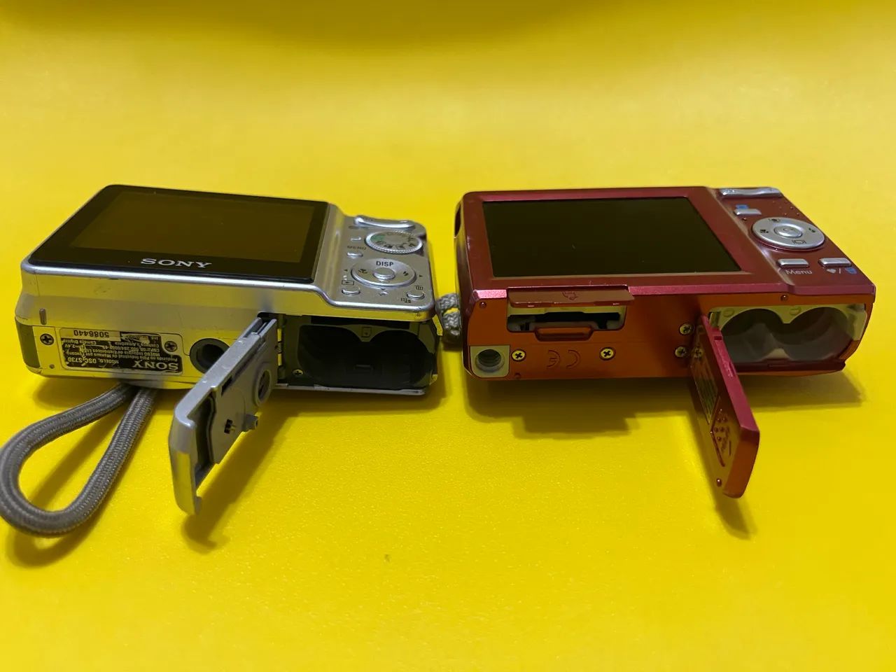 Duas câmeras digitais - Sony e HP (com defeito)  - Foto 4