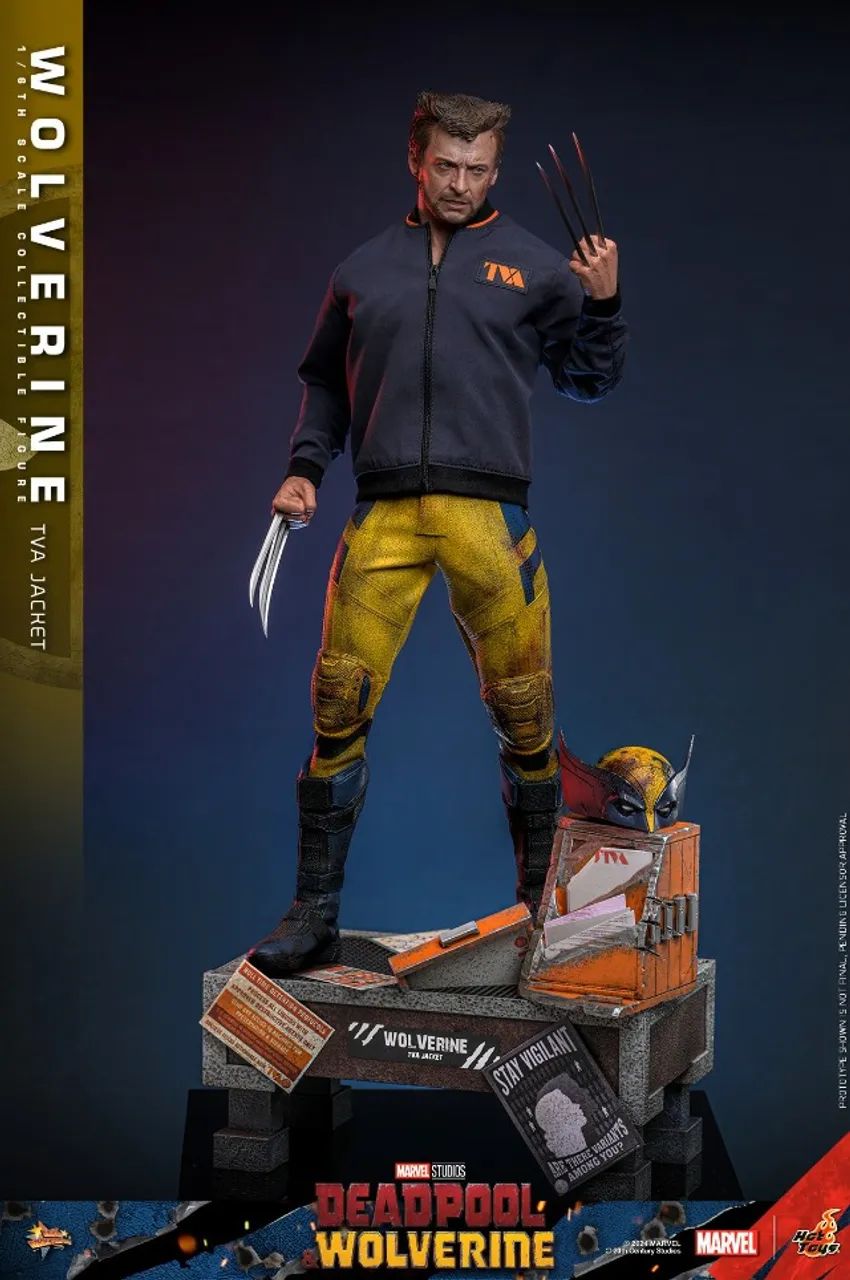 Hot Toys Wolverine (tva Jacket Version) Deadpool & Wolverine - Foto 3