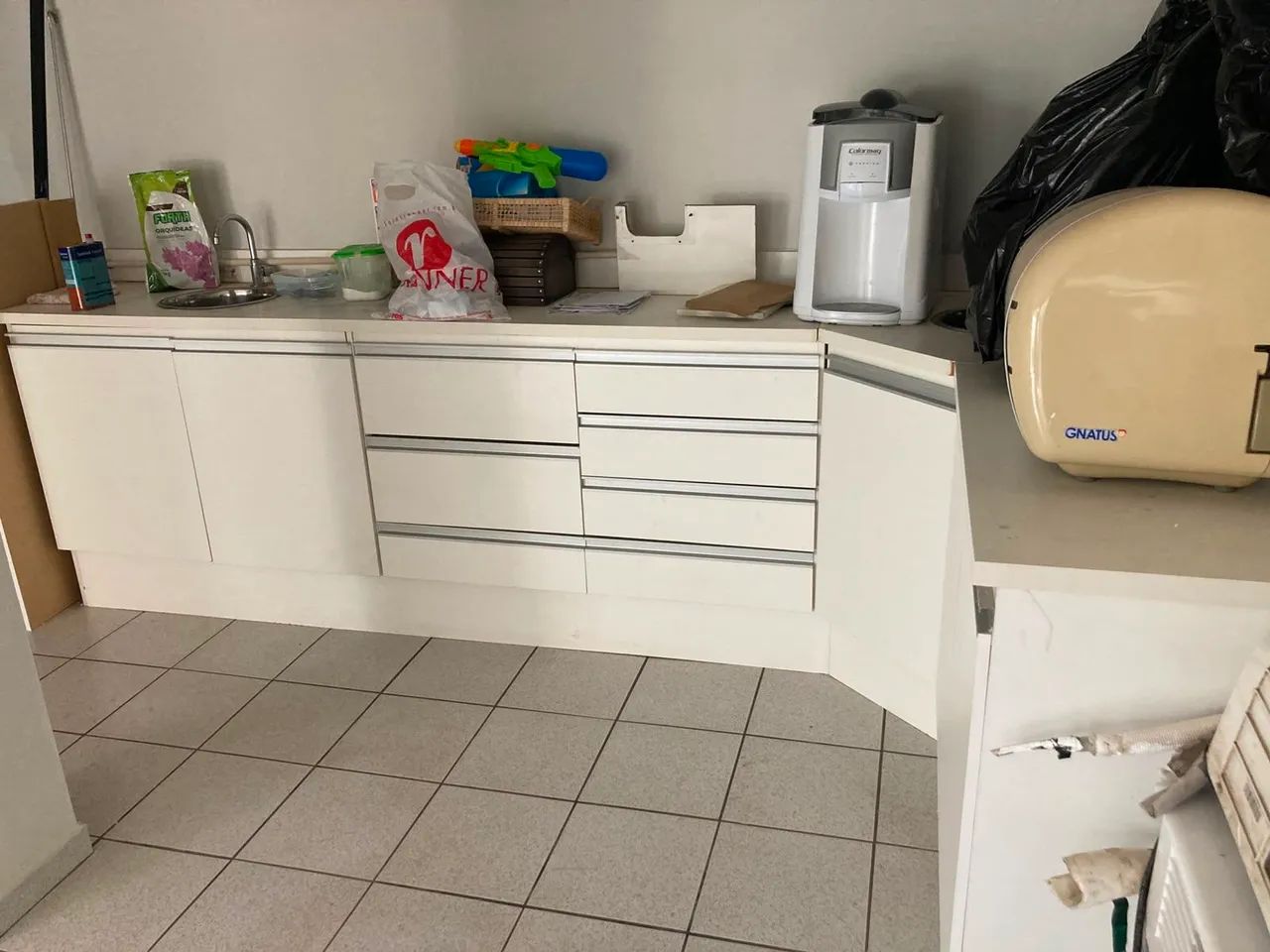Armário branco em L - Foto 3