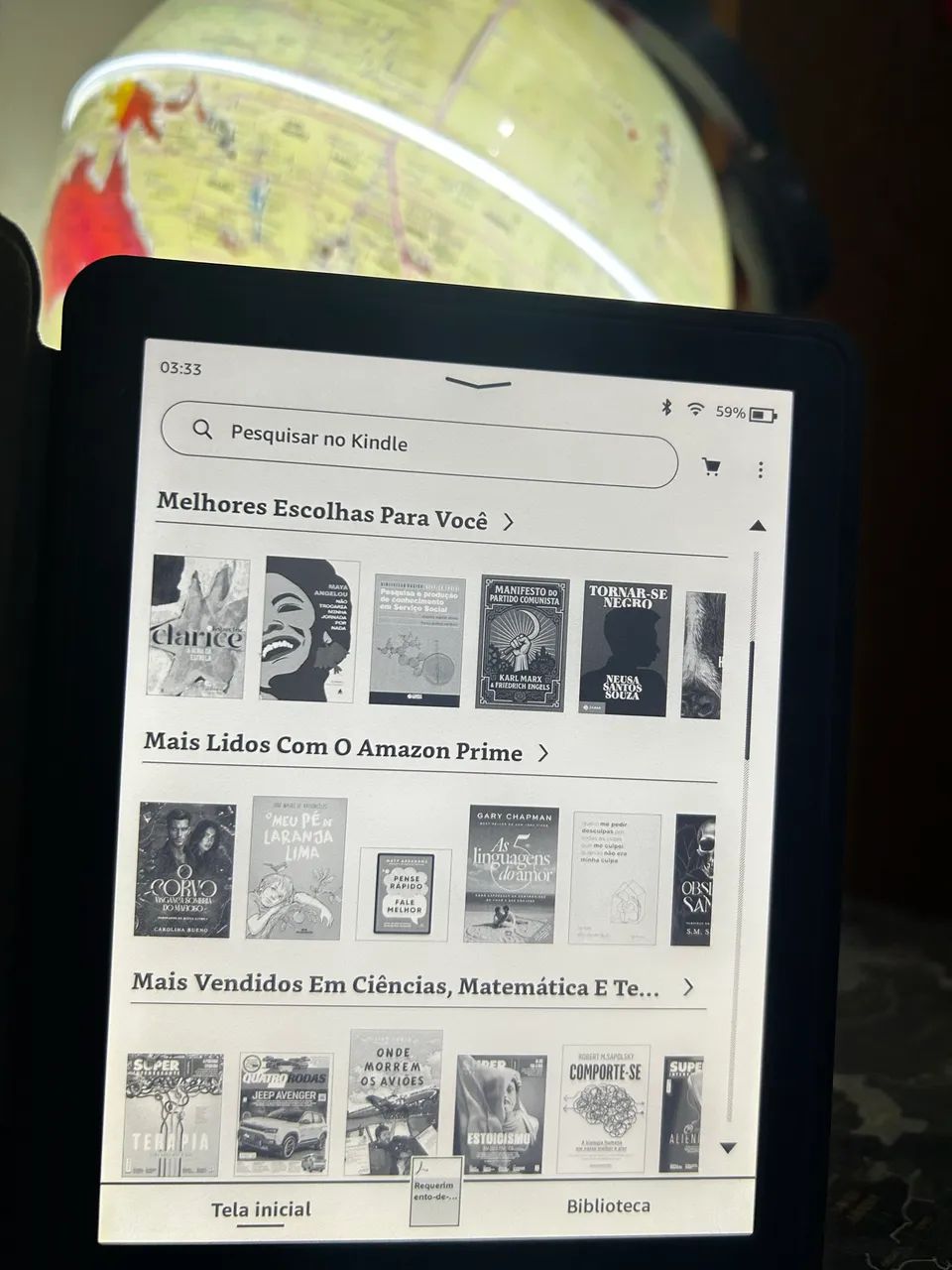 Kindle 11ª geração + capa - Foto 4