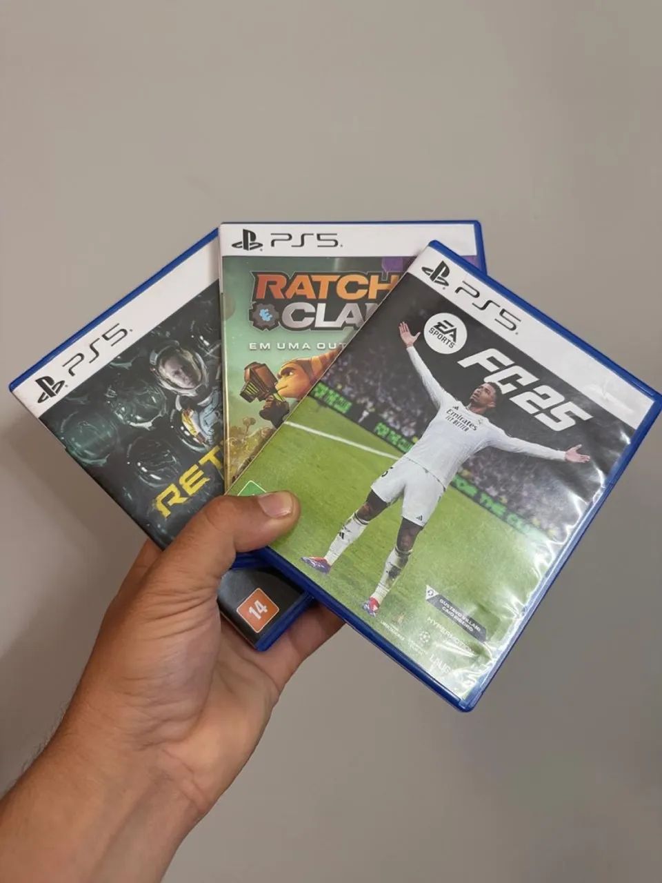 3 JOGOS PS5