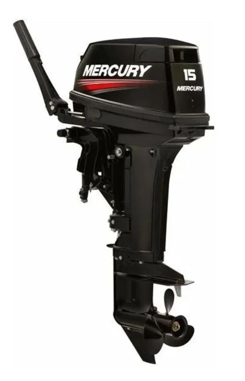 Motor de Popa 15 HP Mercury Super zero  - Foto 3