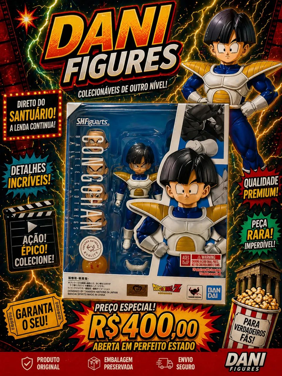  CON GOHAN shfiguarts 