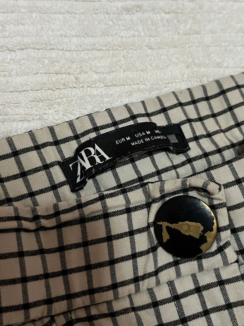 Calça Zara xadrez  - Foto 4