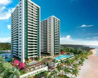 GRAN MARINE MOBILIADO, PÉ NA AREIA, 114M2