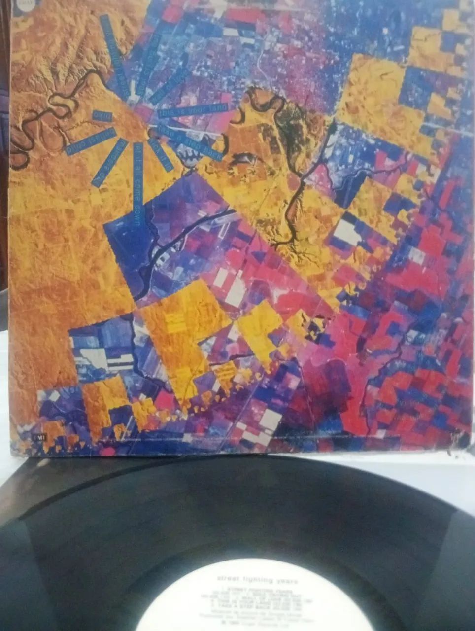 LP SIMPLE MINDS STREET FIGHTING YEARS  1989 - Foto 2