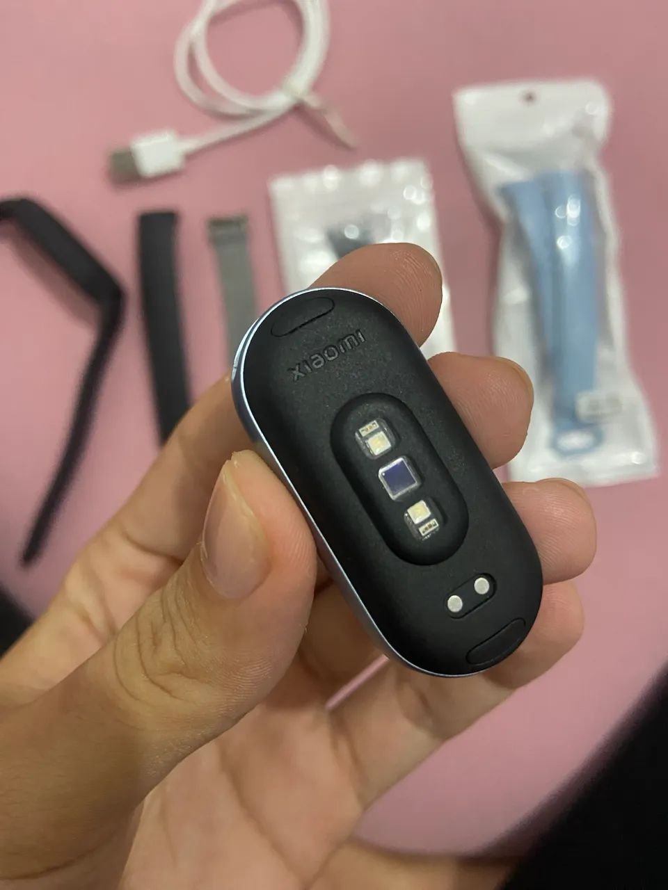 Smartwatch Mi Band 9 + pulseiras e capa - Foto 2
