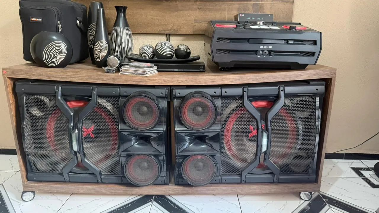 Caixas de som Mini System LG XBOOM - Usado