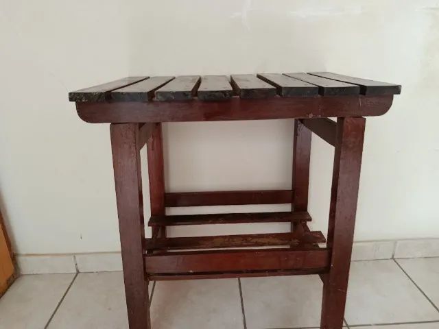 Mesa de canto - madeira maciça  - Foto 2