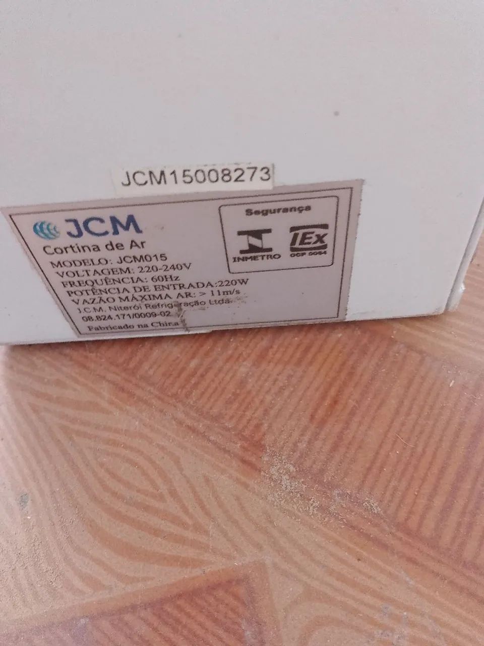 Cortinas de ar  JCM 1 com 90 cm e 2 com 1,50 - Foto 2