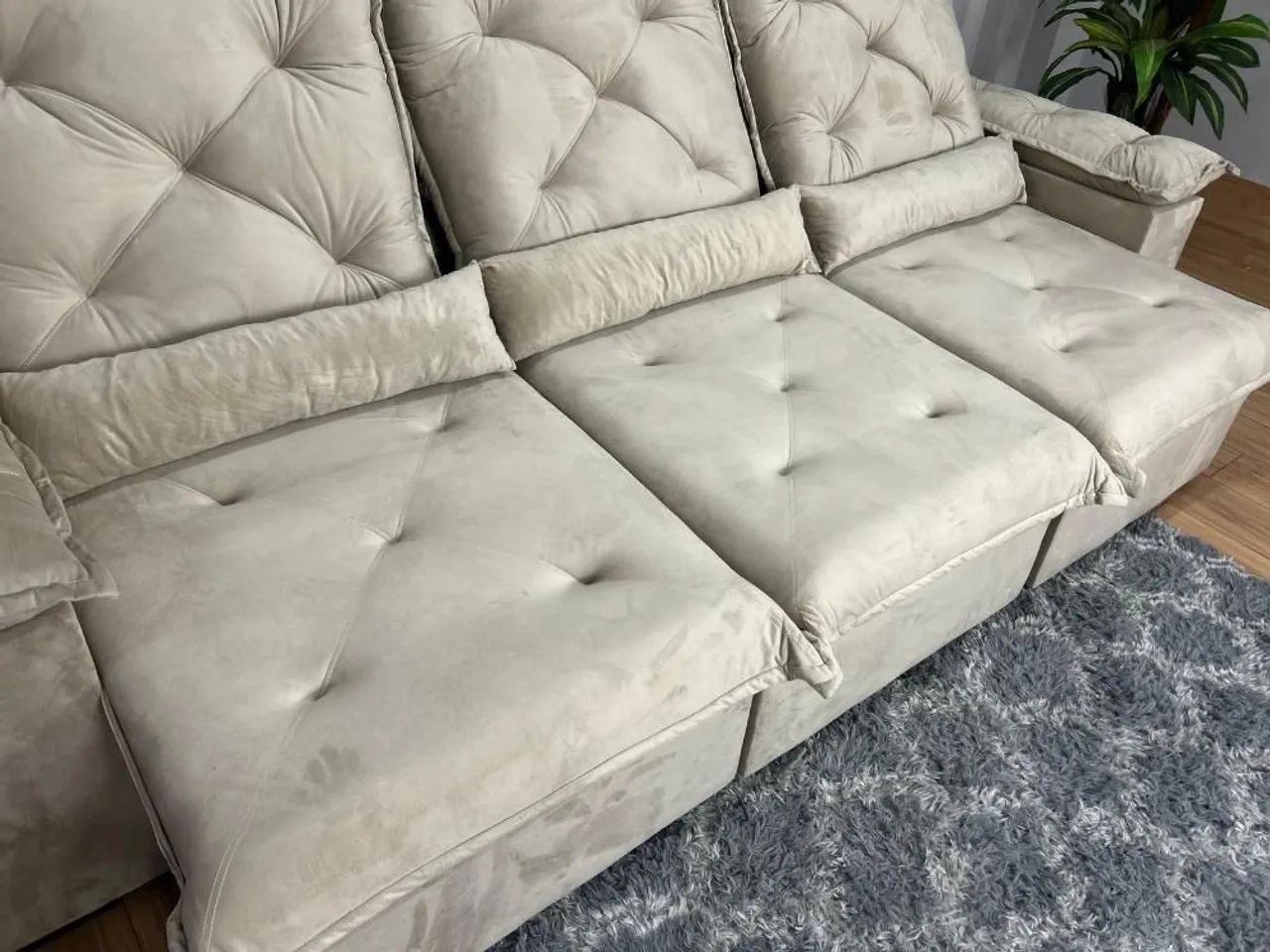 Sofa Retrátil 2,70m PORTO MADERO - Foto 3