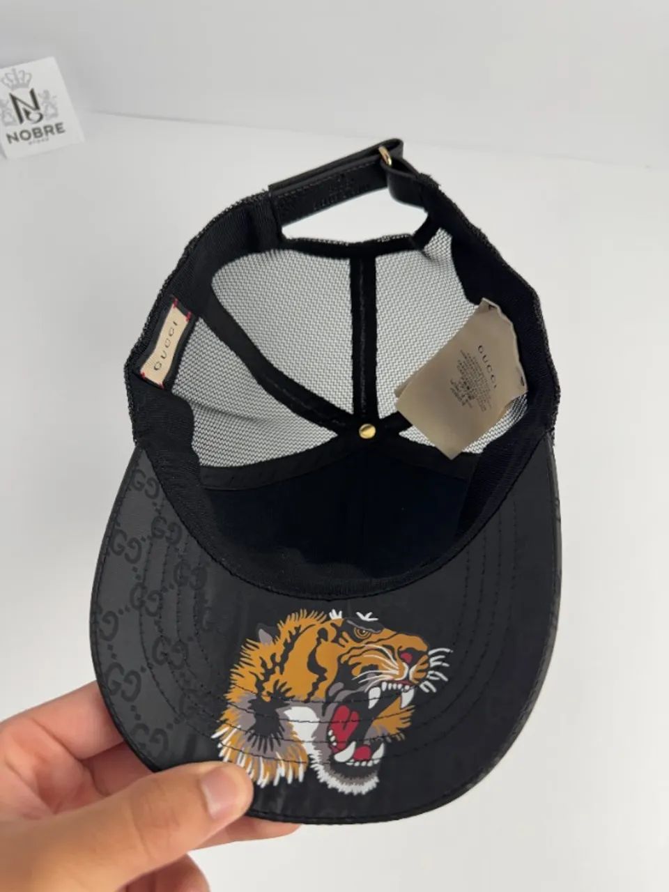 Boné Gucci Tigers Print GG - Foto 2