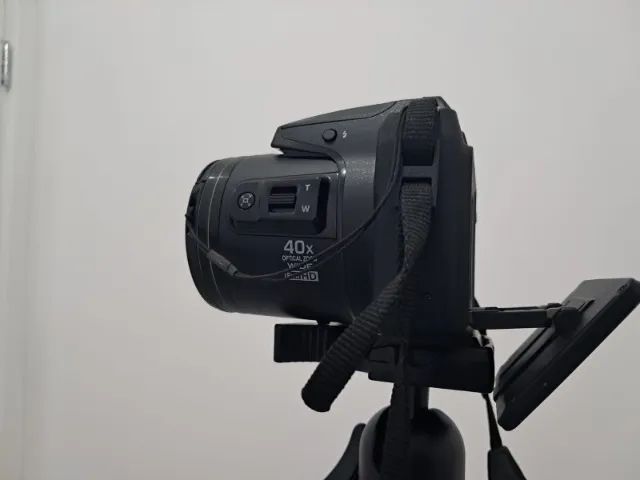 Câmara NIKON Coolpix B500 e Tripé Luxor  - Foto 6