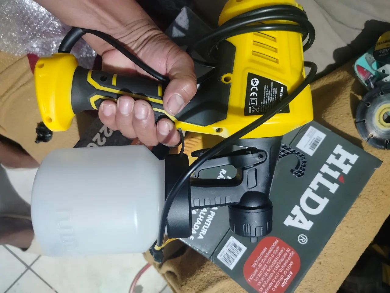 Pistola de pintura nova lacrada pra vender nos preços 