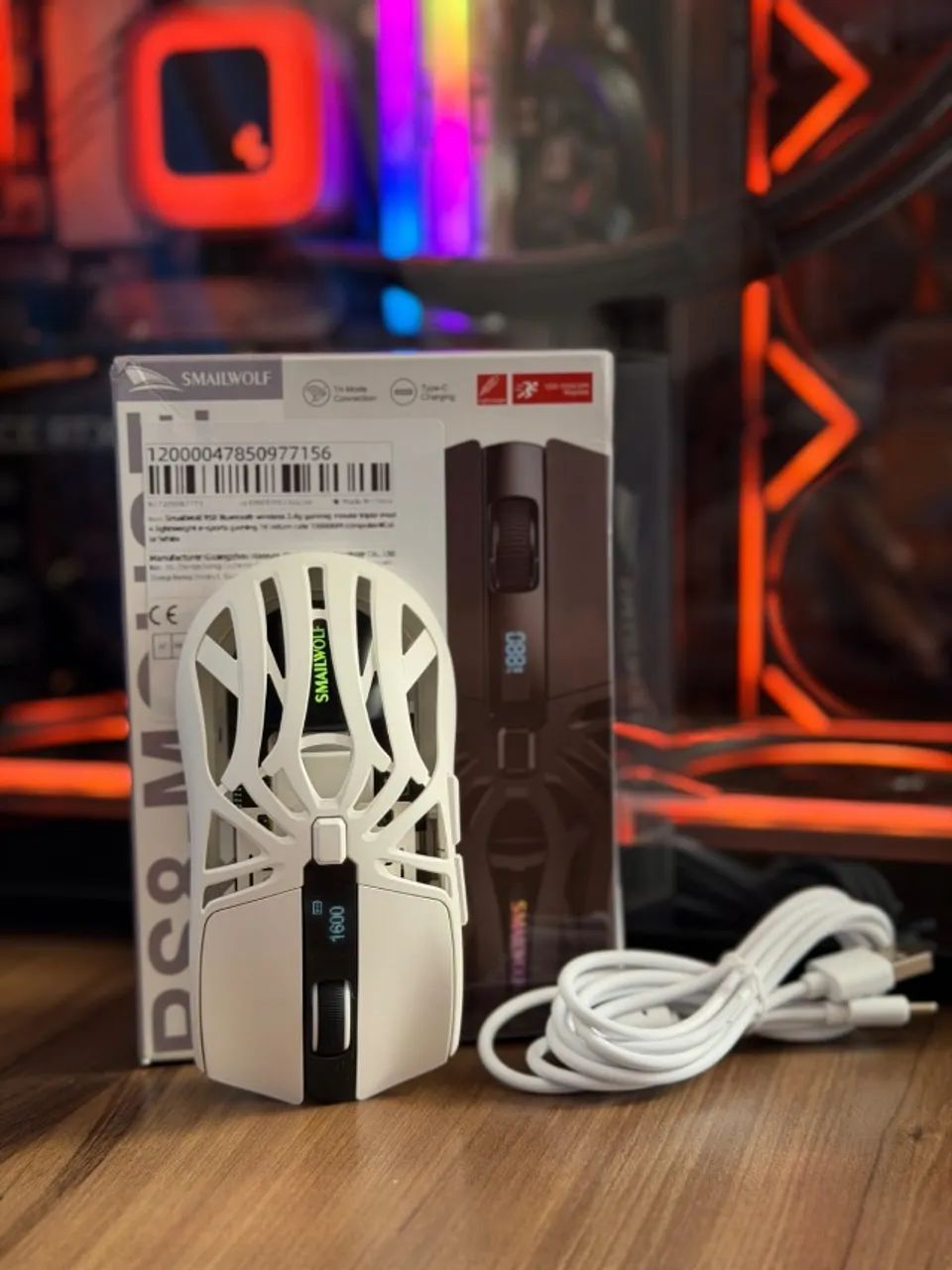 Mouse Gamer RS8 Smaiwolf - Foto 3