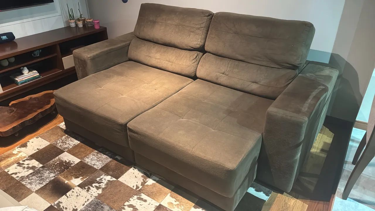Sofa 3 lugares retratil