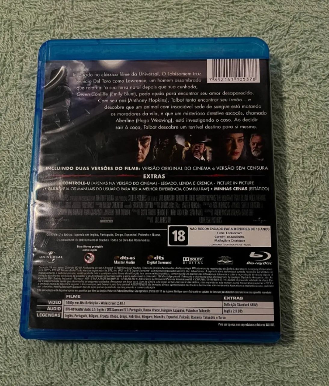 "O Lobisomem" | Blu-Ray | Versão Sem Censura - Foto 2