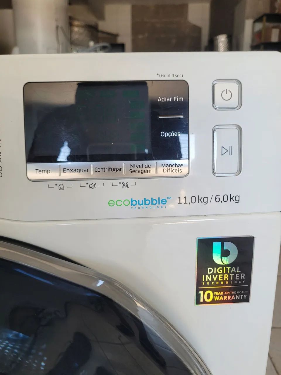 MÁQUINA LAVA E SECA SAMSUNG 11KG - Foto 4