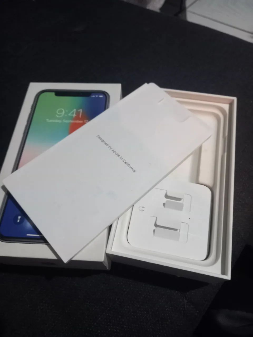 Caixa iphone X C manual