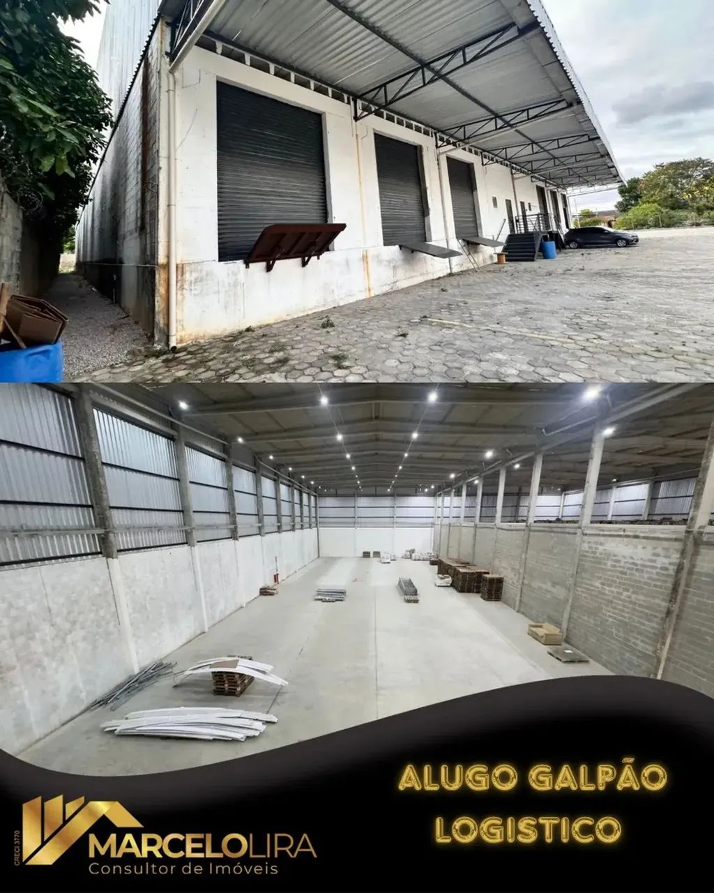 ALUGO GALPÃO LOGÍSTICO COM 1.200m² - Foto 4