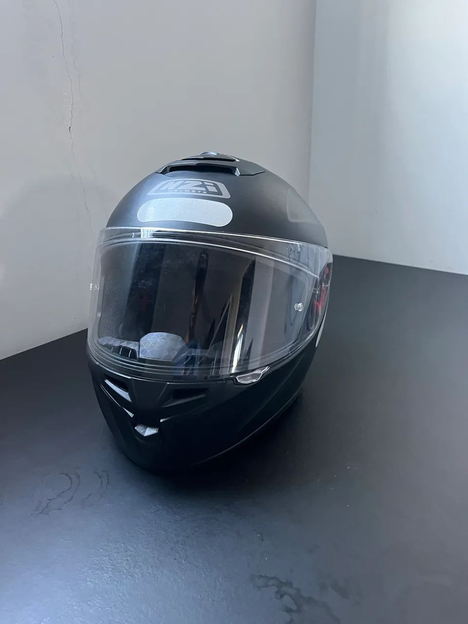 Capacete tamanho 58 (M) NZI casco de vidro  - Foto 2