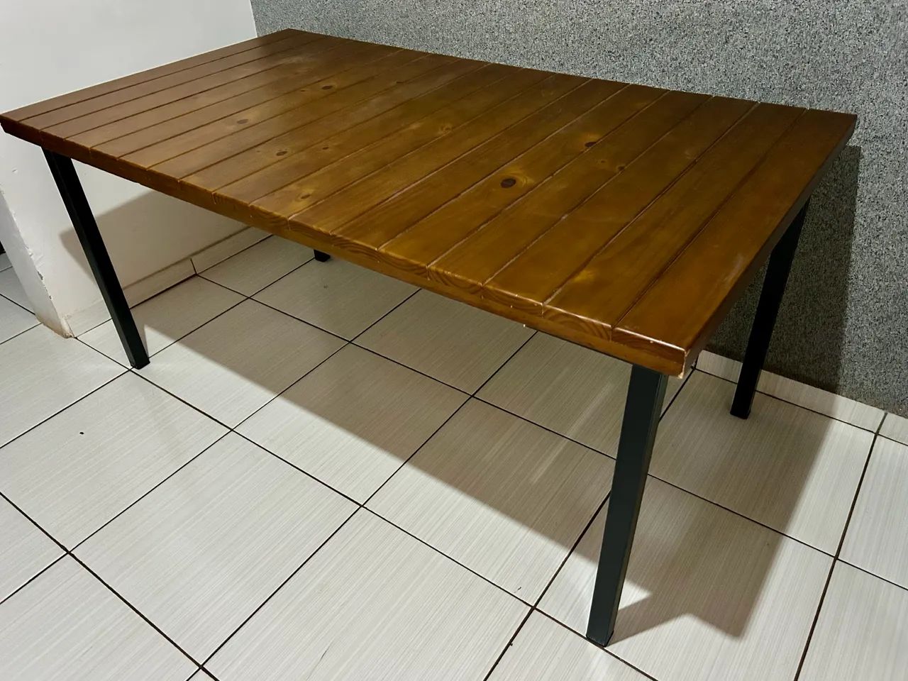 Mesa tampo ripado 1.60m  - Foto 4