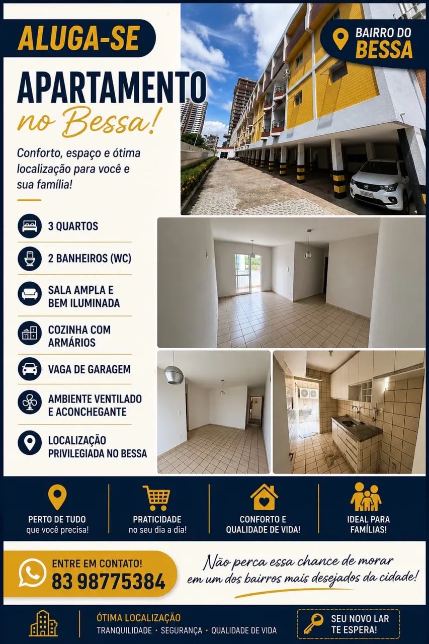 Alugo apartamento no bessa  - Foto 2