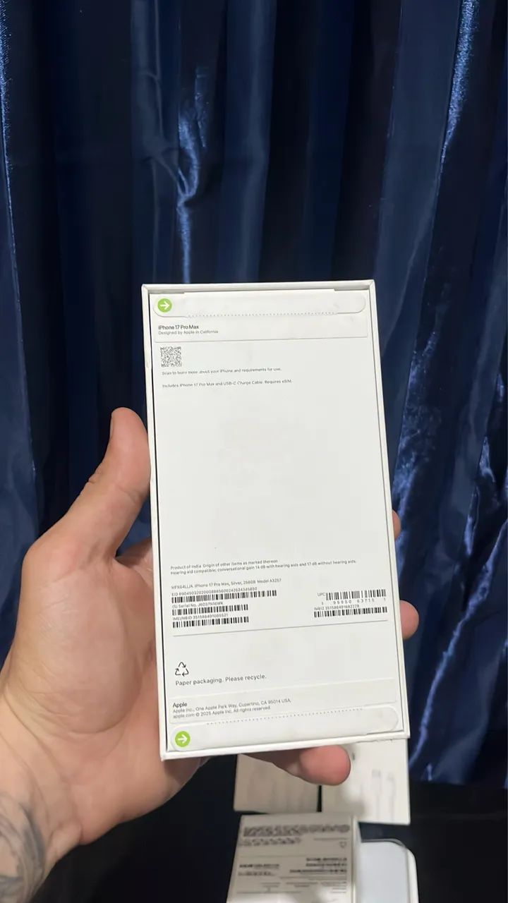 iPhone 17 Pro Max 256GB Silver  - Foto 3