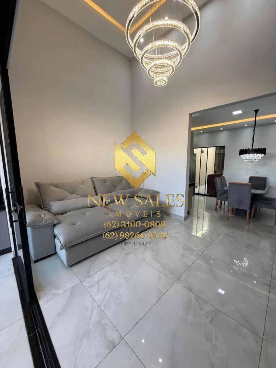 Casa mobiliada- 3 quartos, 1 suíte, 2 vagas, 112m²- Brisas da Mata - Foto 4