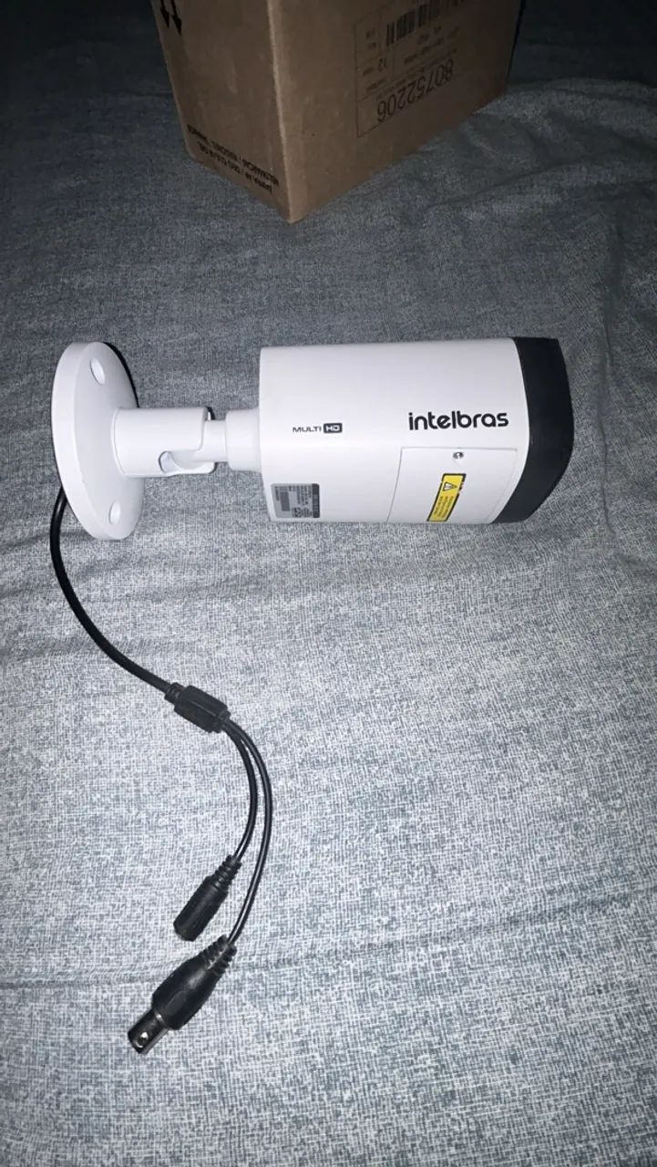 Câmera Intelbras funcionando perfeitamente 