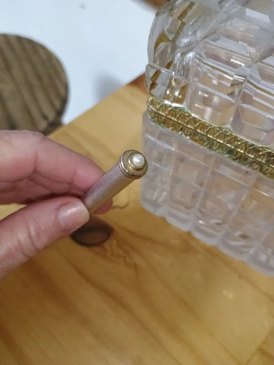 Caneta MIKIMOTO com perola - Foto 3