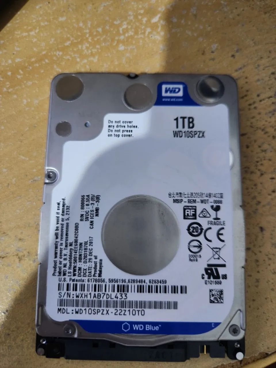 hd notebook sata western digiral WD saudável 1tb - Foto 2