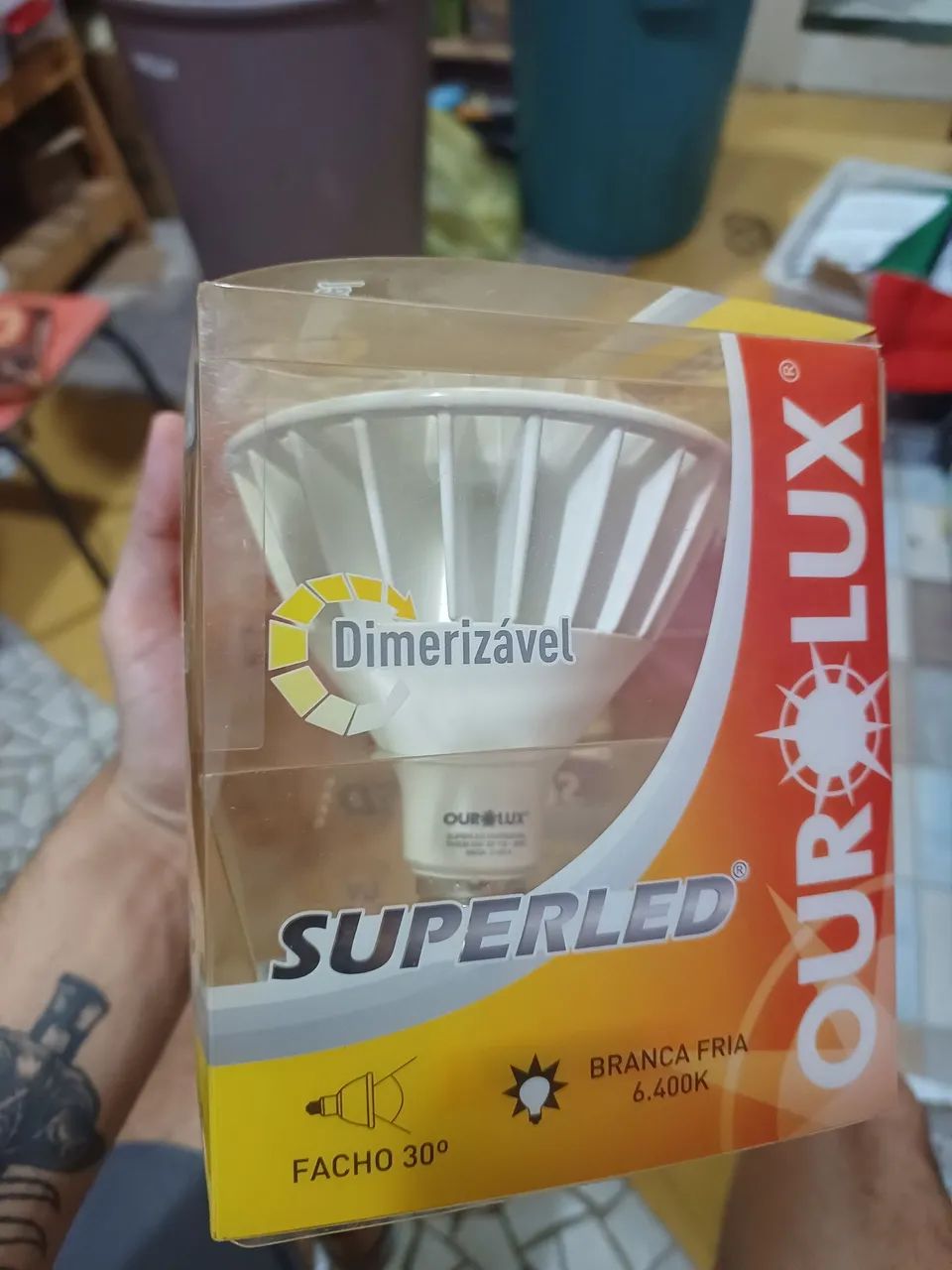 Lâmpada dimerizável superled ourolux